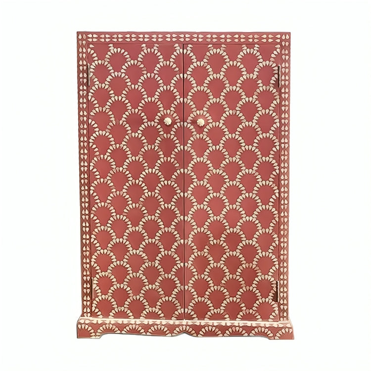 Bone Inlay Antique Floral Wardrobes Best For Home