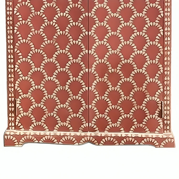 Bone Inlay Antique Floral Wardrobes Best For Home