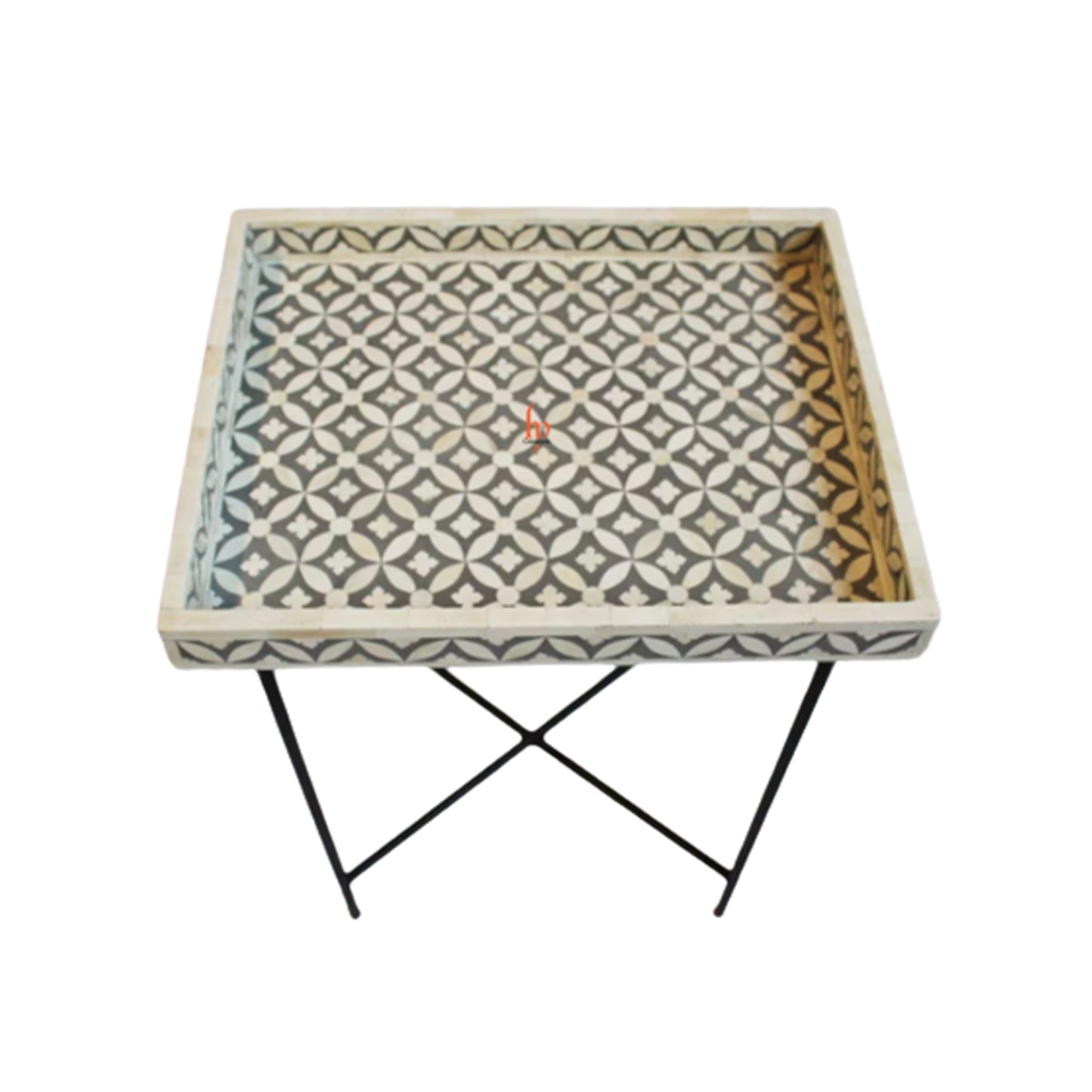 Personalized Bone Inlay Tray Decorative Serving Tray With Stand Beautiful Kitchen Decor Tray Perfect Gift For Loved Once