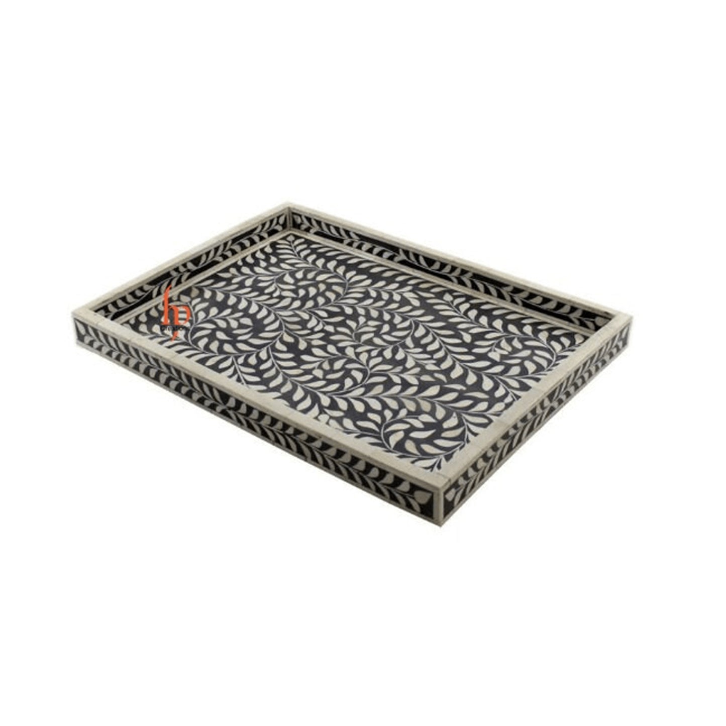 Hand Crafted Bone Inlay Tray Perfect gift for any Occasion