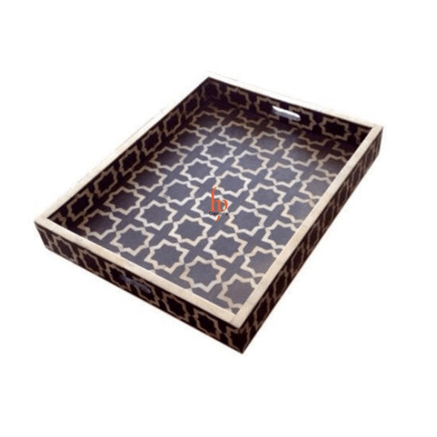 Hand Crafted Bone Inlay Tray a Perfect gift for any Occasion