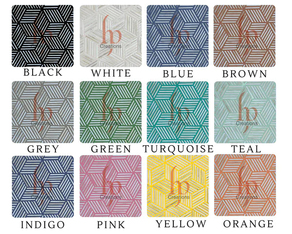 Handmade Customized Mother of Pearl Star Eye Set of 4 Tea Coaster