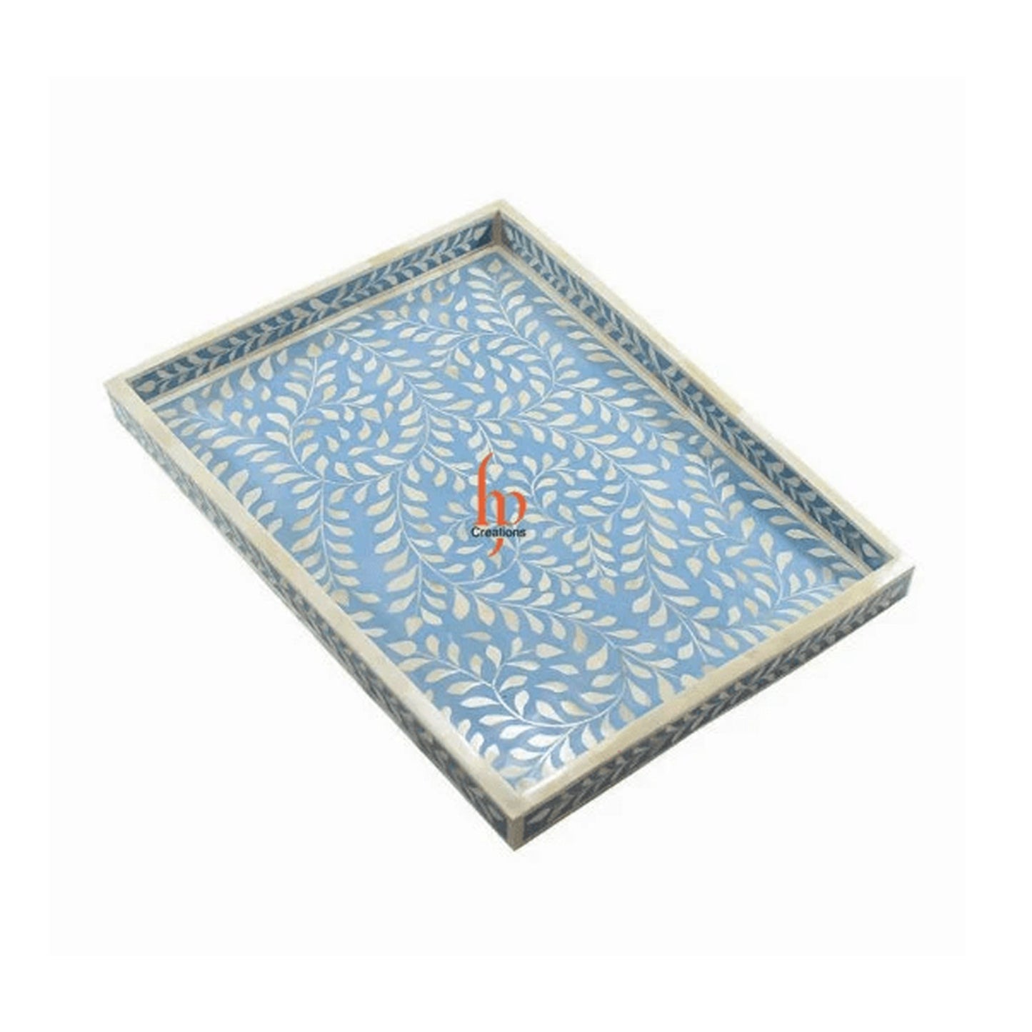 Hand Crafted Bone Inlay Tray Best gift for any Occasion