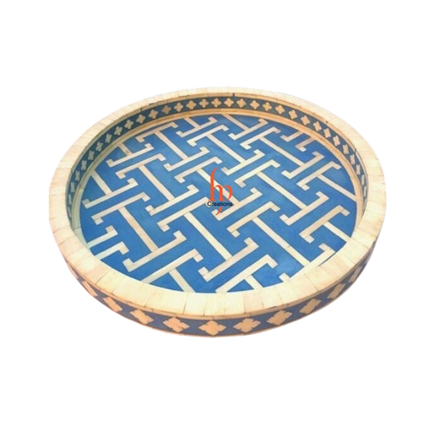 Hand Crafted Bone Inlay Tray a Perfect gift for loved ones Best gift for any Occasion