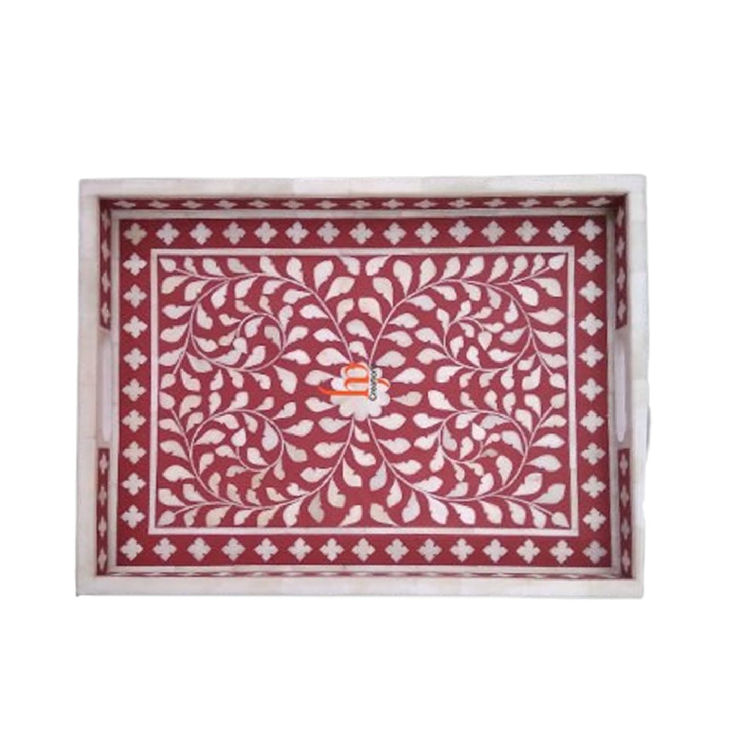 Hand Crafted Bone Inlay Tray a Perfect gift for loved ones Best gift for any Occasion