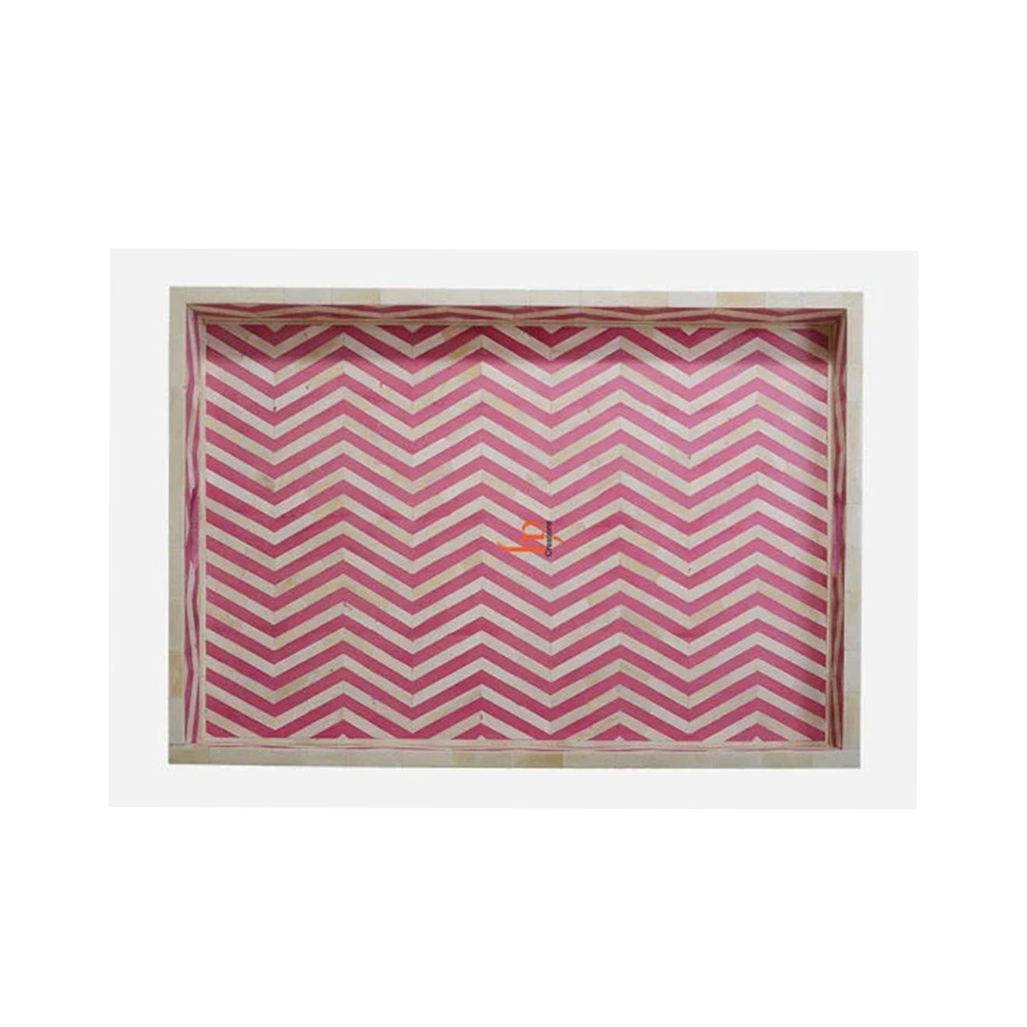 Beautifully Handcrafted Bone Inlay Decorative Serving Tray a Perfect Gift for Loved Ones
