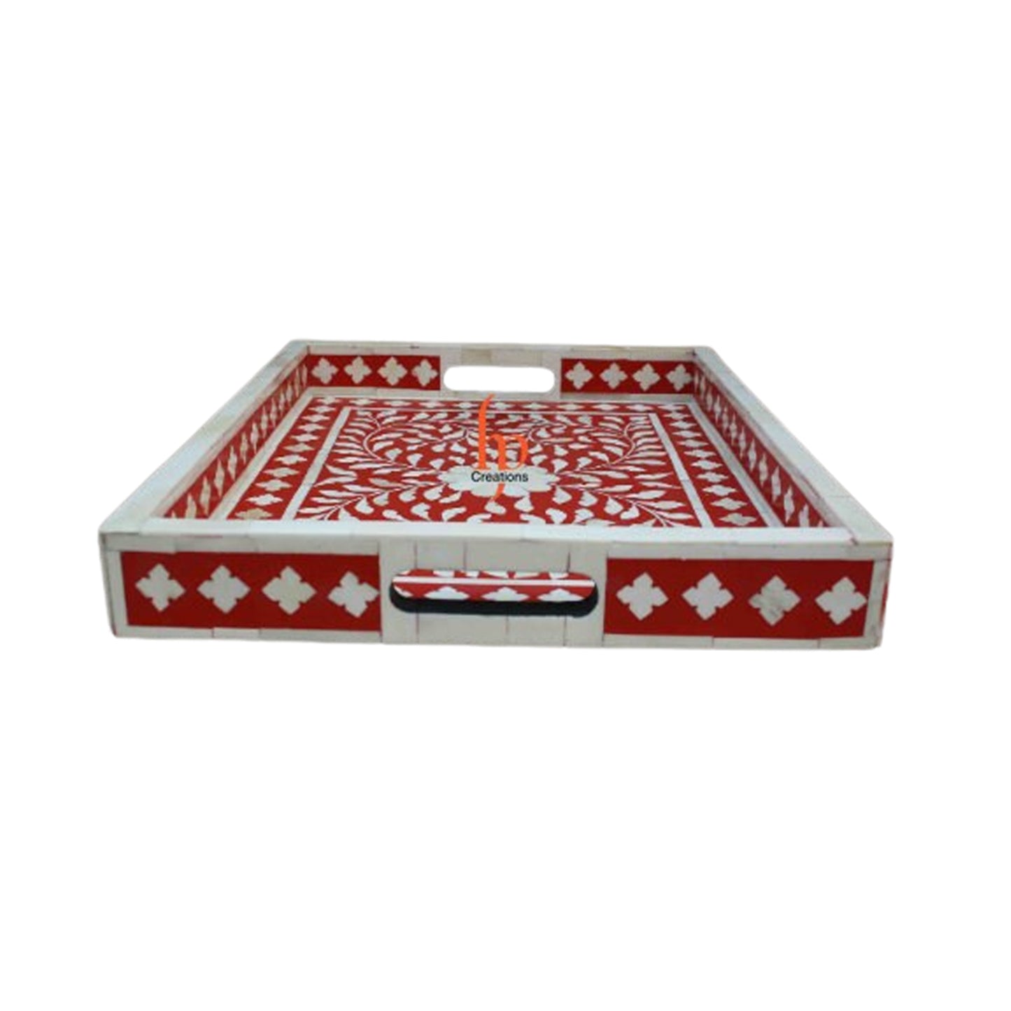 Hand Crafted Bone Inlay Tray a Perfect gift for loved ones Best gift for any Occasion