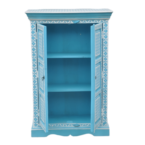 Personalized Handmade Bone Inlay Antique Floral Wardrobes Best For Home