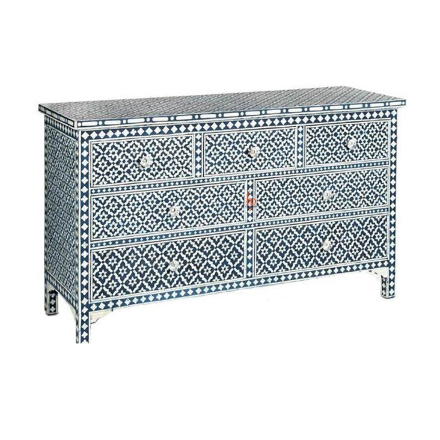 Bone Inlay Chest Of 7 Drawers Home Decor Inlay Furniture Handmade Bedroom Inlay Drawer Crafted