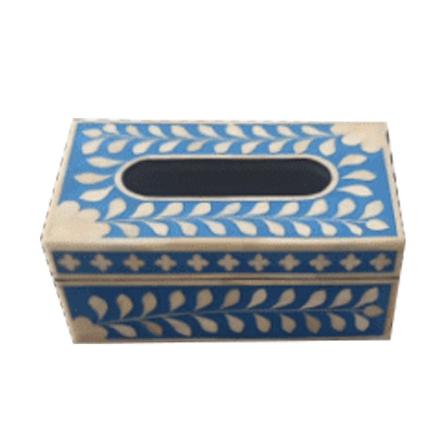 Handmade Antique Bone Inlay Tissue Box Beautifully Crafted Tissue Paper Box
