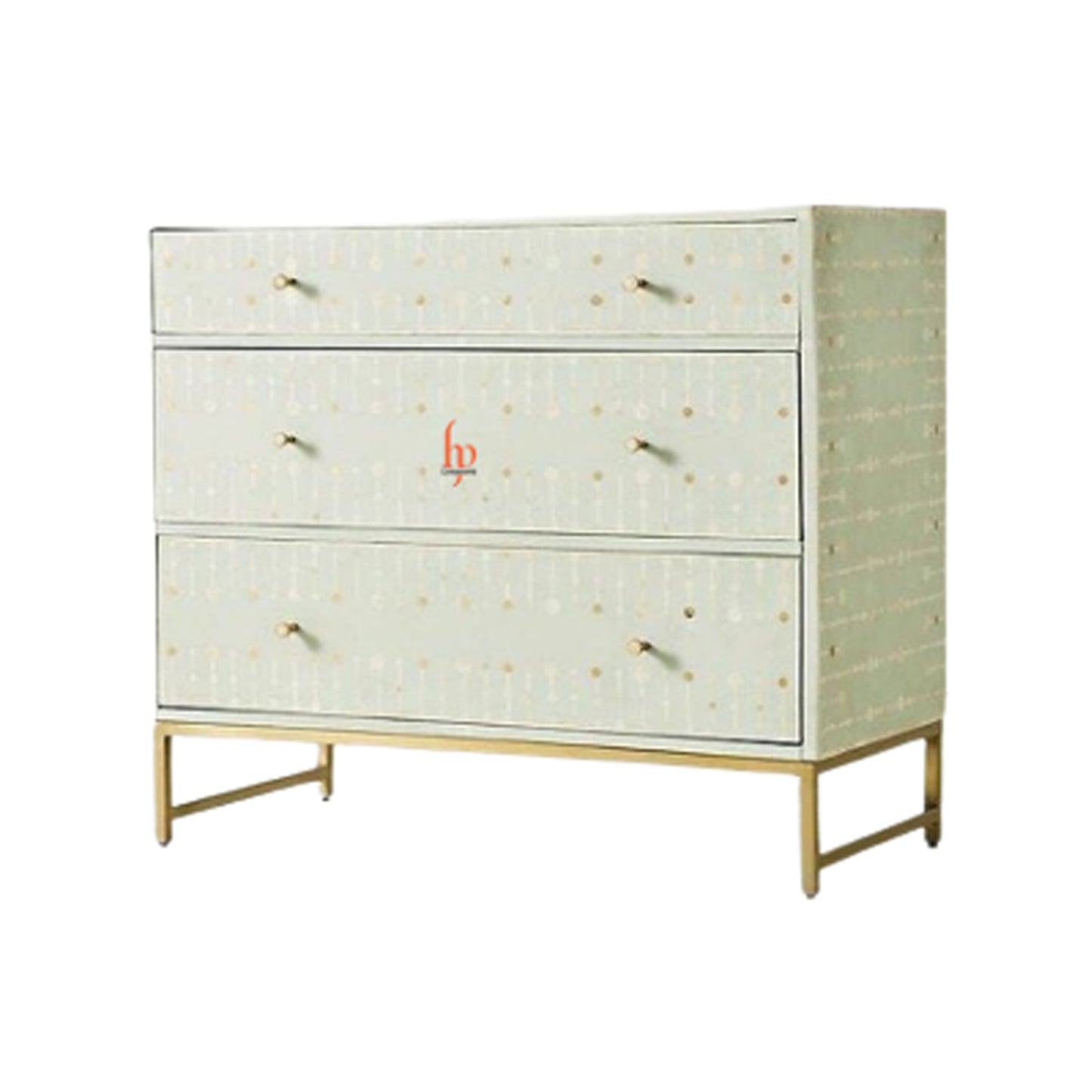 Handmade Bone Inlay Chest Of 3 Drawers Beautifully Design Inlay Chest Home Decor Inlay Furniture Decorative Living Table