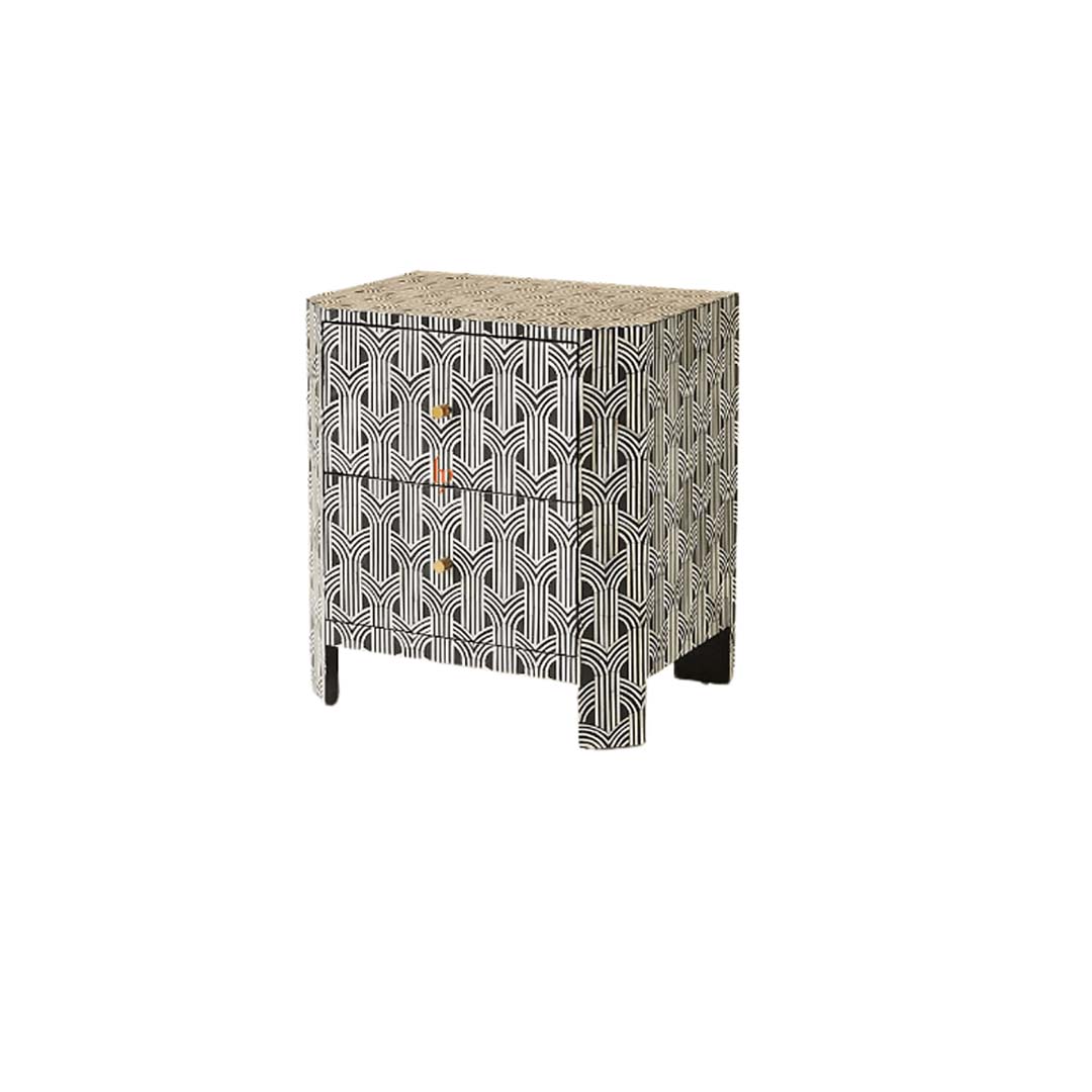 Personalized Handmade Midtown Inlay Nightstand Night Stand