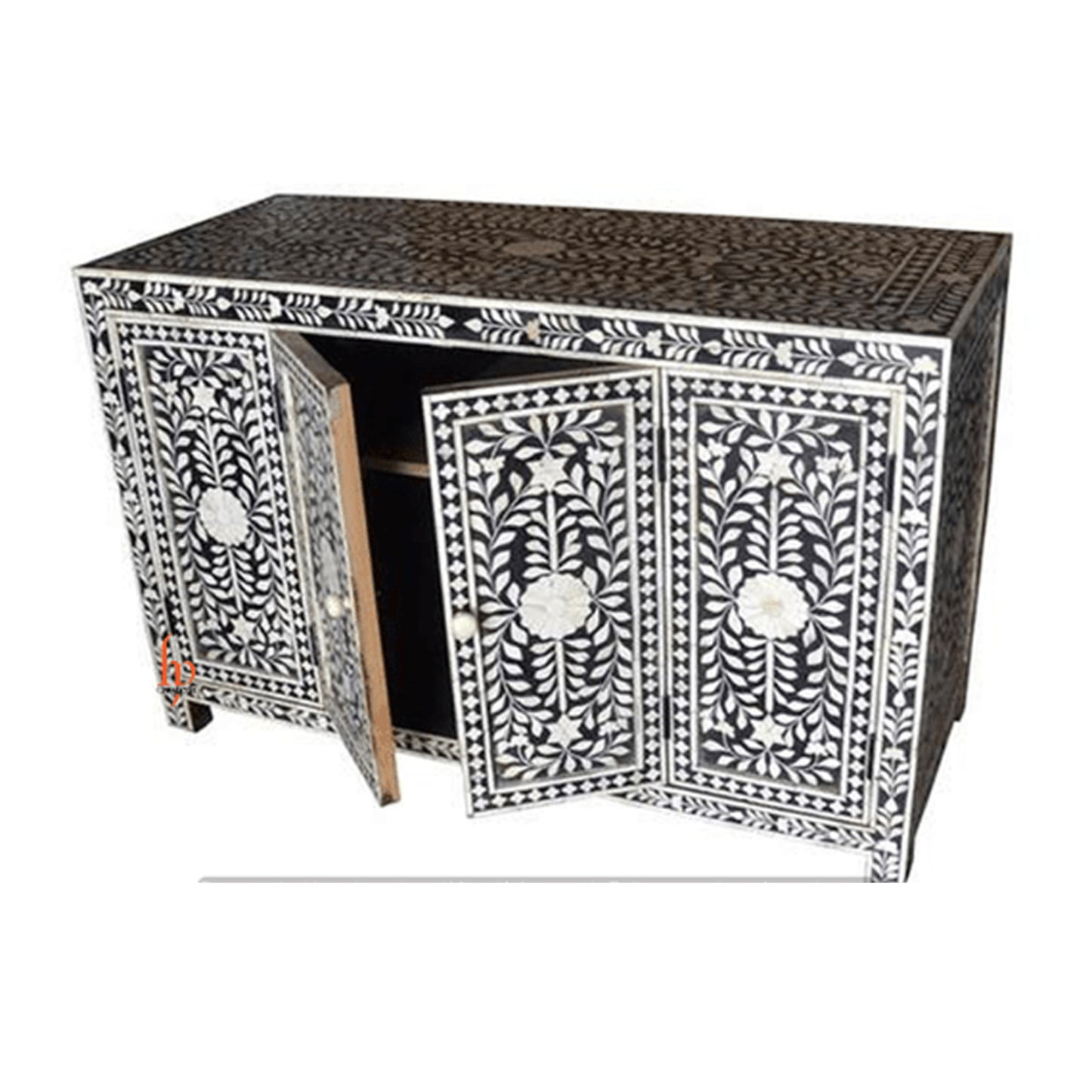 Handmade Beautiful Bone Inlay Buffet
