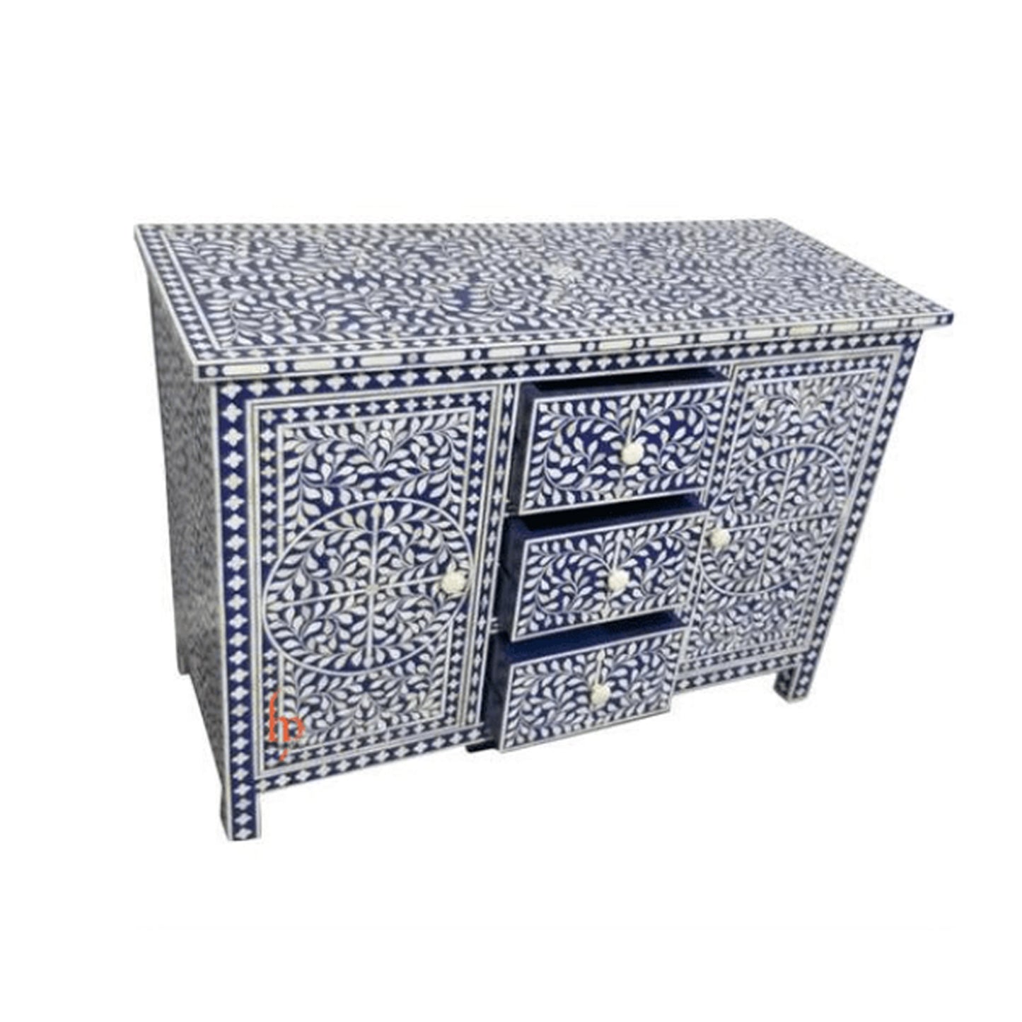 Handmade Beautiful Bone Inlay Buffet