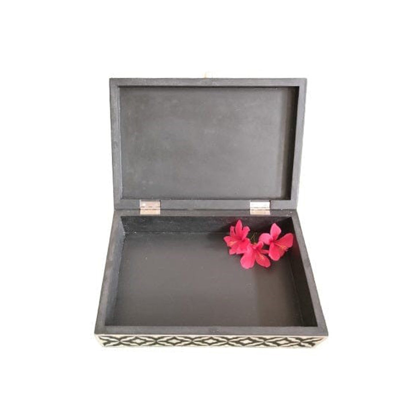 Customized Bone Inlay Handmade Moroccan Pattern Jewelry Box