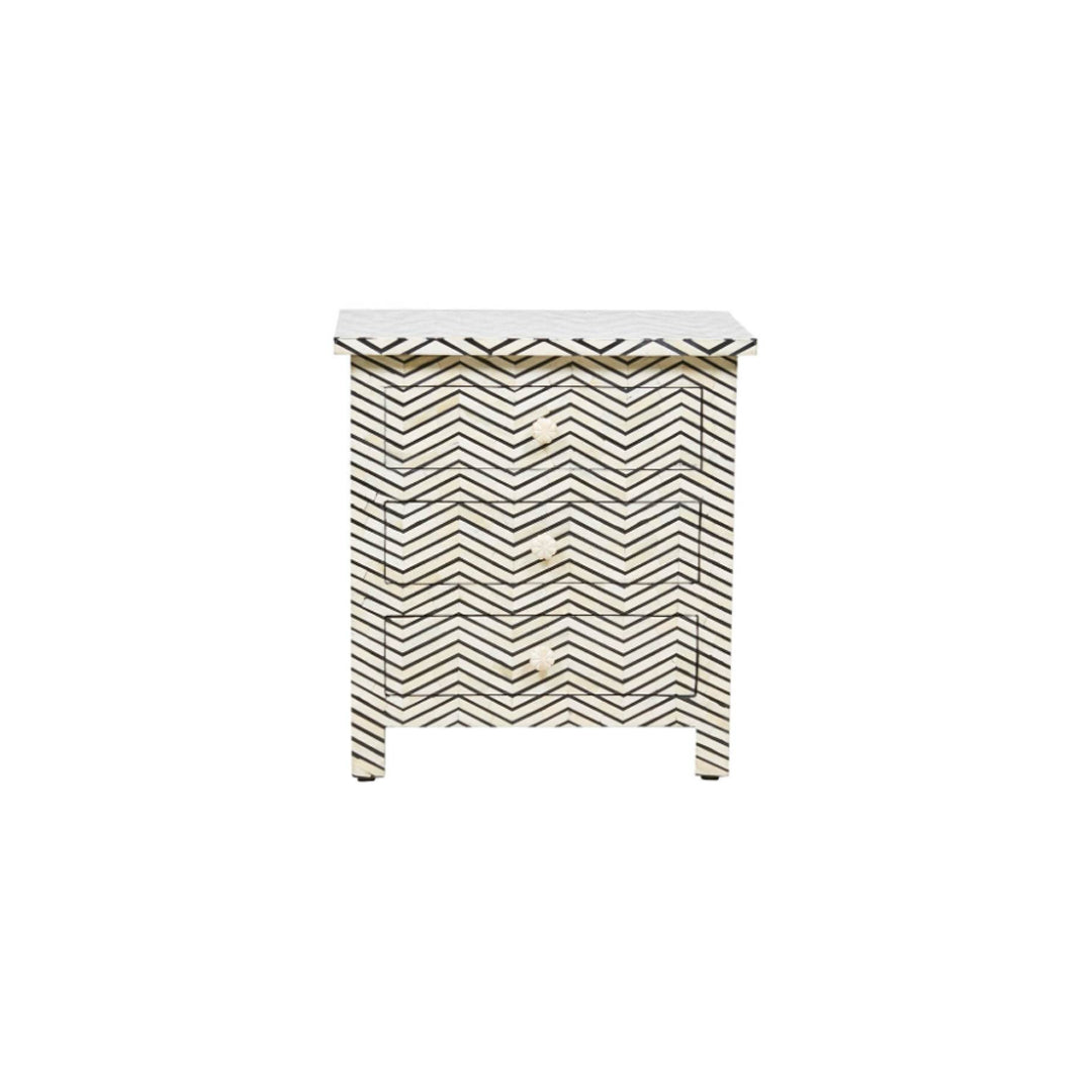 Personalized Bone Inlay Bedside Bedside Cabinet Best Home Decor Item with Attractive Design Free Shipping and Insurance
