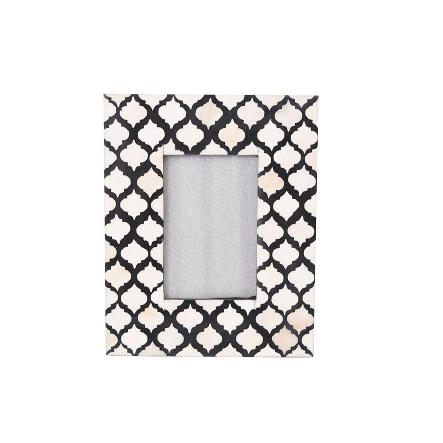 Handmade Customized Bone Inlay Moroccan Pattern Photo Frame