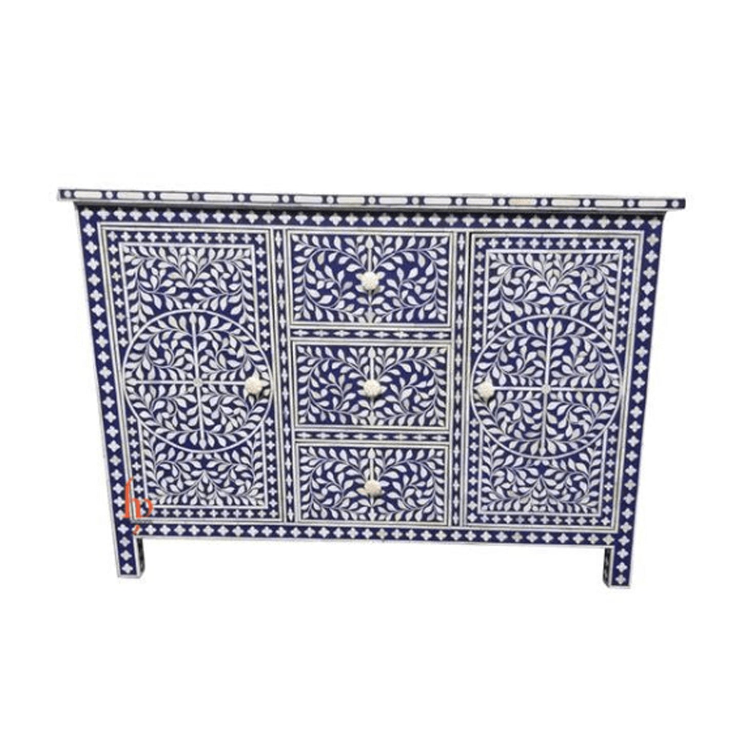 Handmade Beautiful Bone Inlay Buffet
