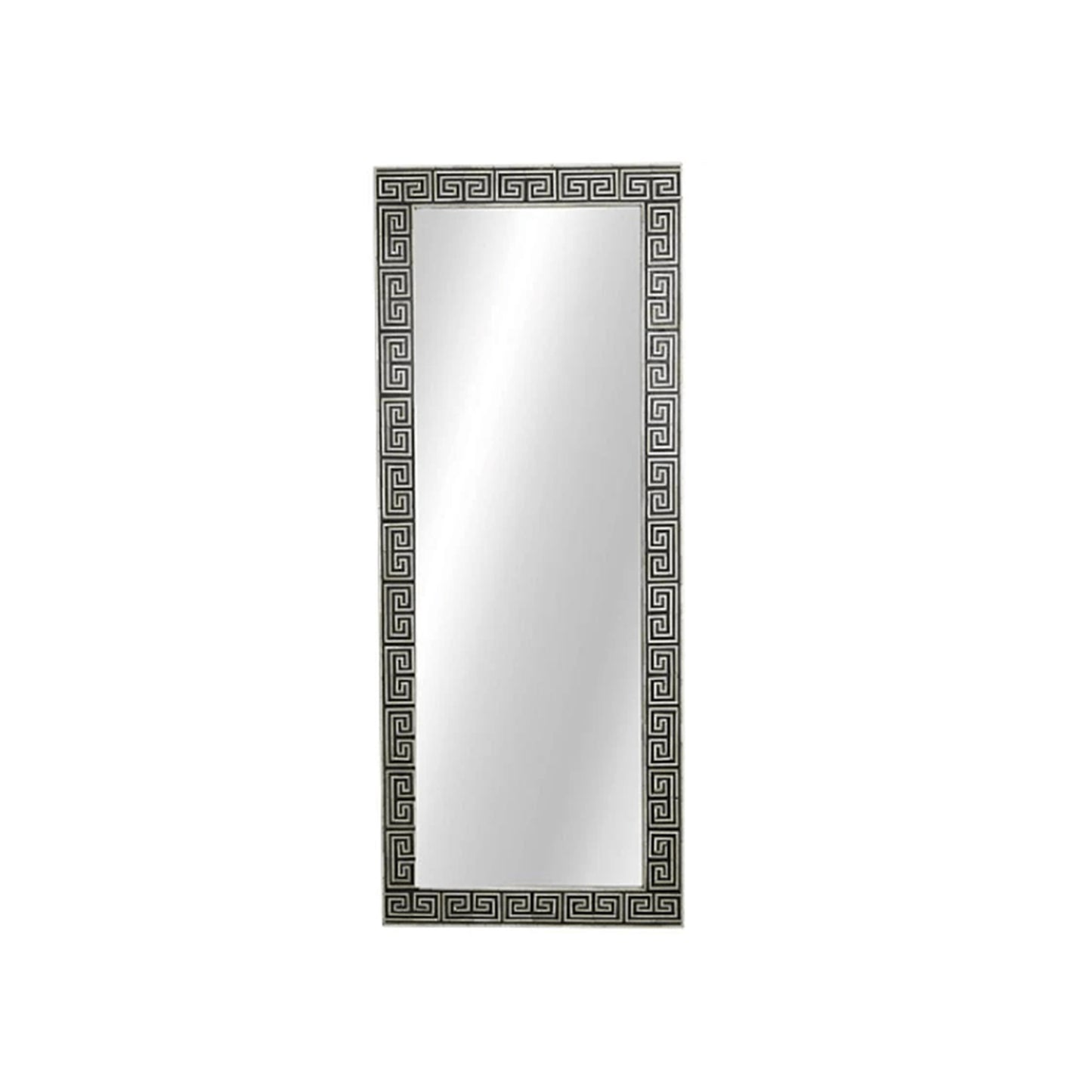 Handmade Bone Inlay Slim Rectangle Mirror Frame Beautiful Home Decor Mirror Frame Attractive Wall Mirror Bathroom Mirror