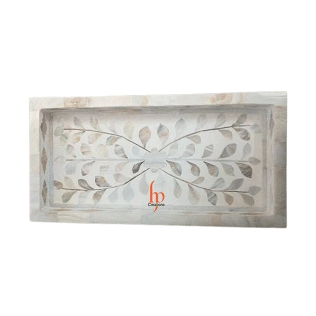 Handmade Mother Of Pearl Inlay Tray Decorative Serving Tray Beautifully Crafted Home Decor Kitchen Decor Perfect Gift For Loved Ones