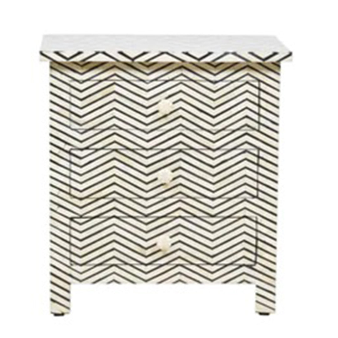 Personalized Bone Inlay Bedside Bedside Cabinet Best Home Decor Item with Attractive Design Free Shipping and Insurance