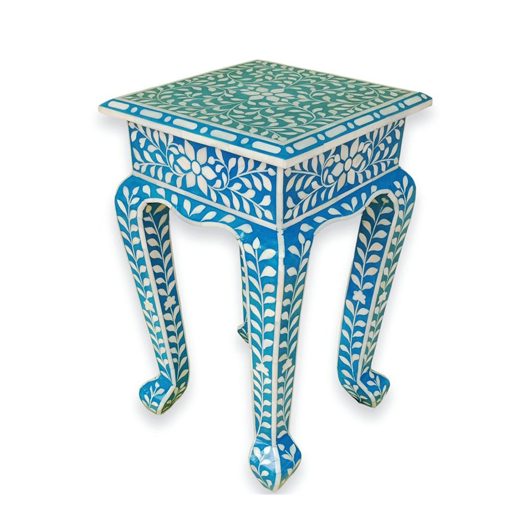 Handmade Bone Inlay Modern Design Stool Best Home Decor Furniture Beautifully Design Classic Vintage Furniture
