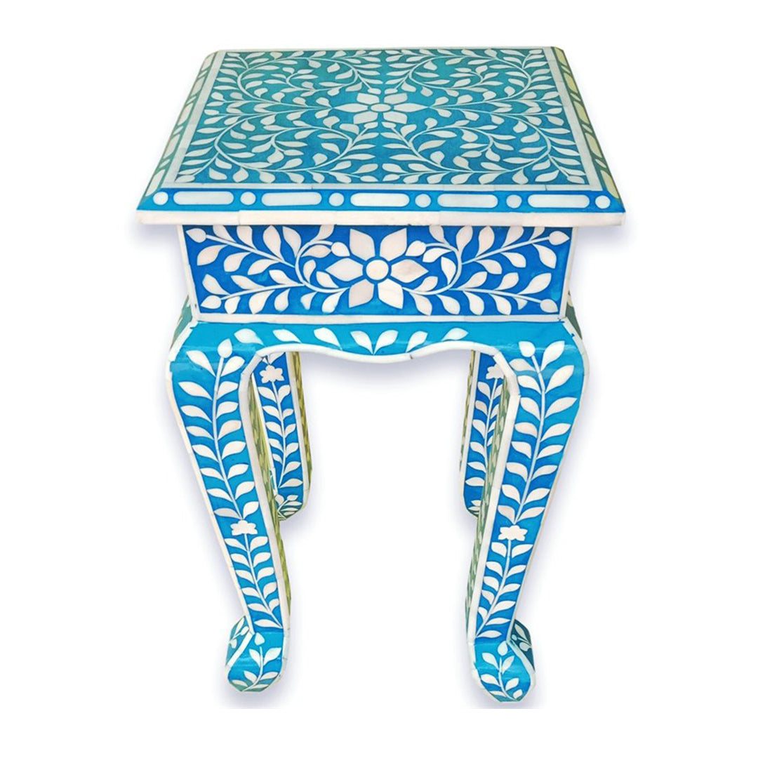 Handmade Bone Inlay Modern Design Stool Best Home Decor Furniture Beautifully Design Classic Vintage Furniture