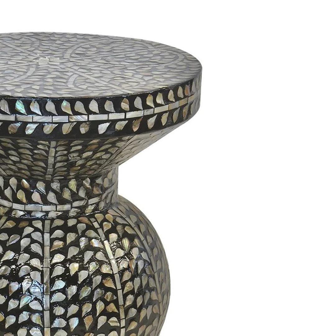 Personalized Mother of Pearl Inlay Home Beautifully Design Attractive Look Side Table Dinning Stool Classic Furniture