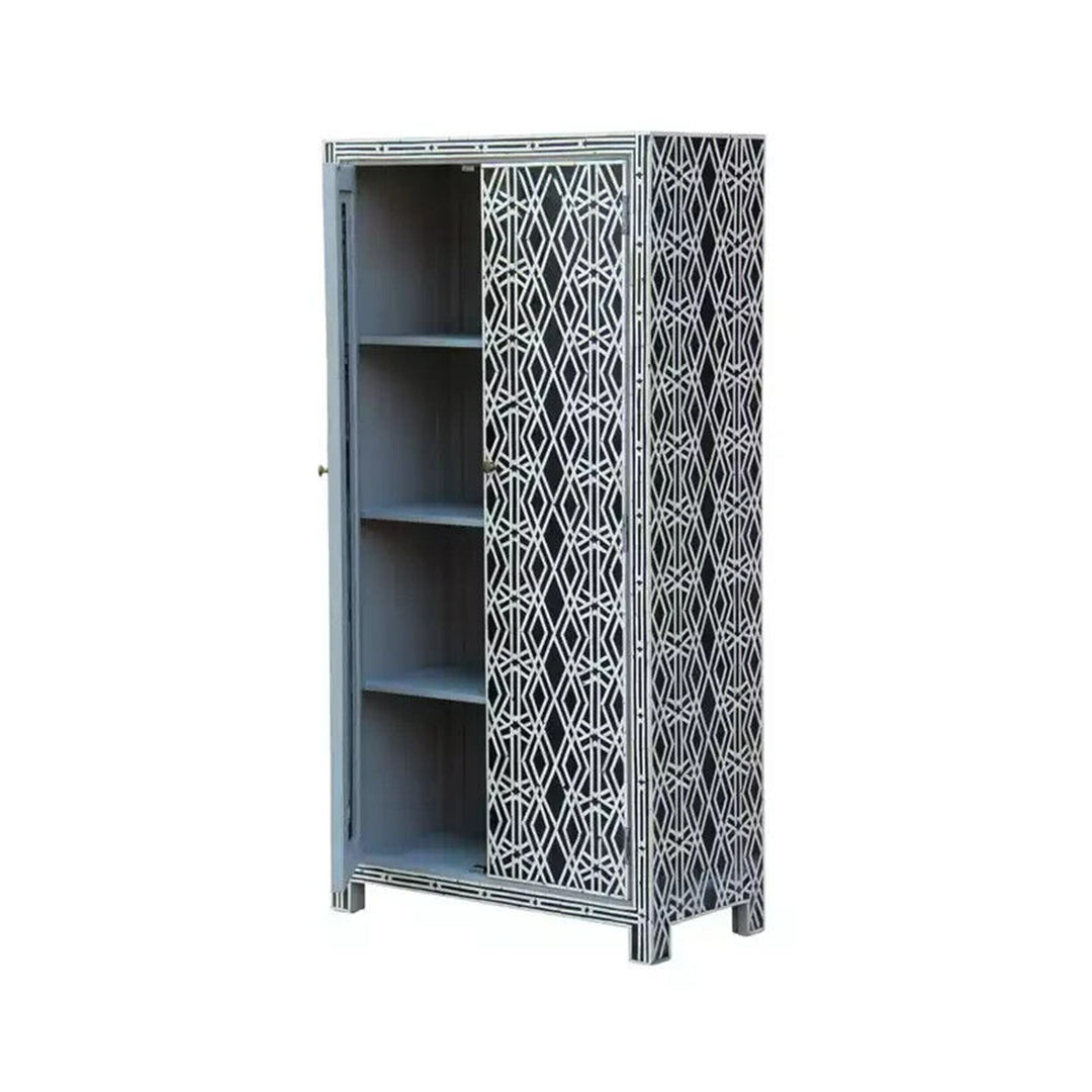 Personalized Handmade Bone Inlay Antique Floral Wardrobes Best For Home