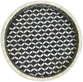Beautifully Handcrafted Bone Inlay Decorative Serving Tray a Perfect Gift For Any Occasion