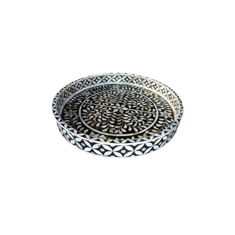 Handmade Customized Mother of Pearl Serving Tray for Home & Office