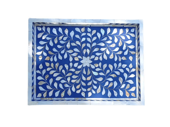 Handmade Customized Mother of Pearl Serving Tray