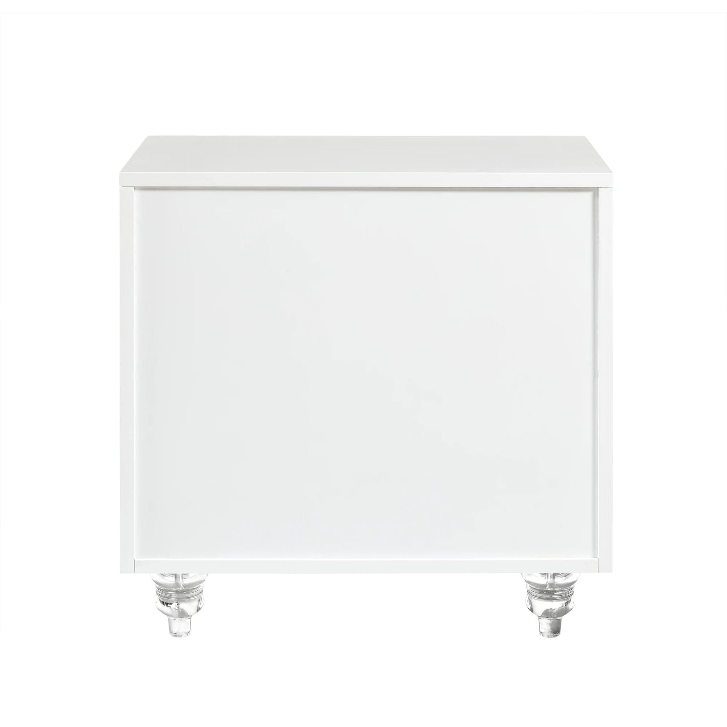 Handmade Customized Wooden 1 Drawer and 1 Cabinet Bedside