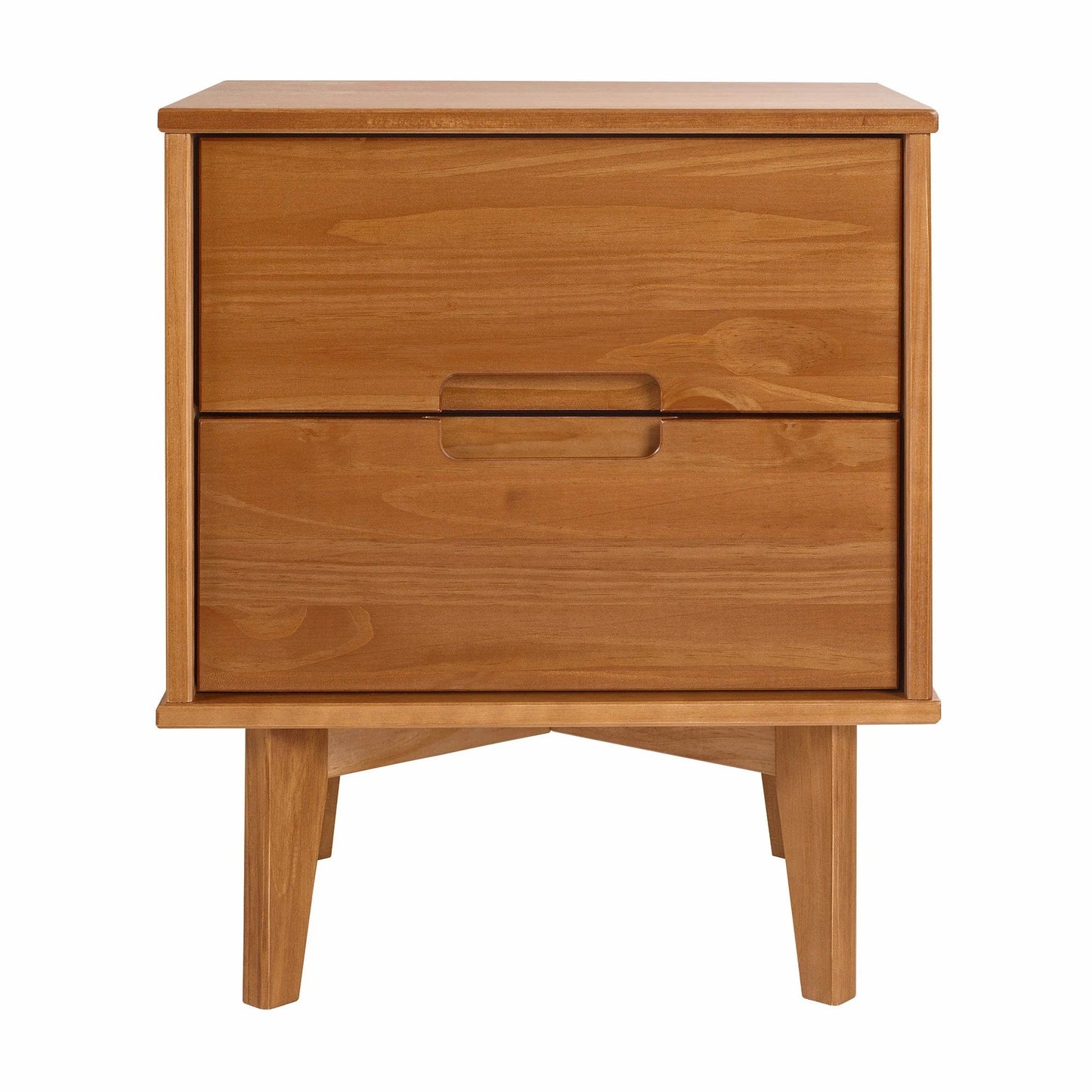 Handmade Customized Wooden 2 Drawer Bedside Table