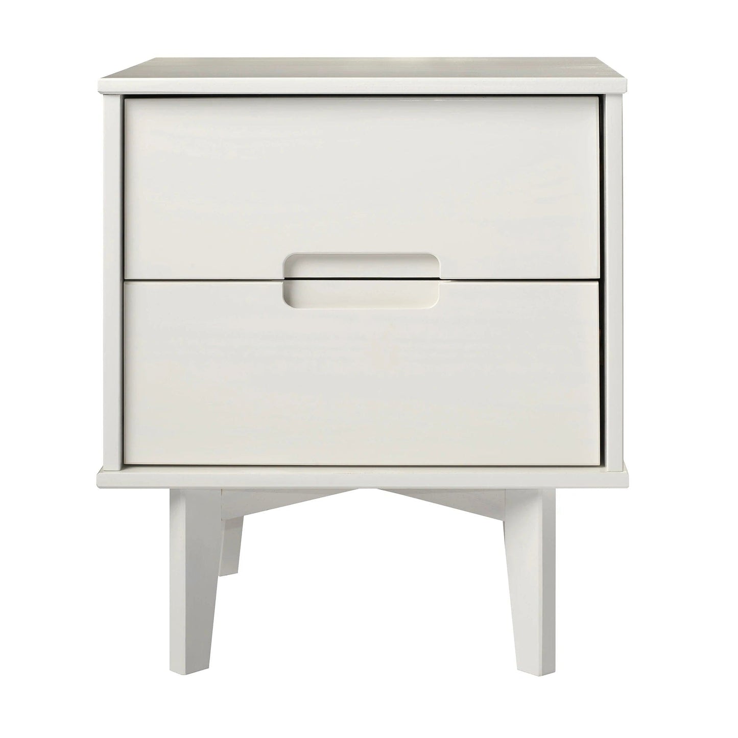 Handmade Customized Wooden 2 Drawer Bedside Table