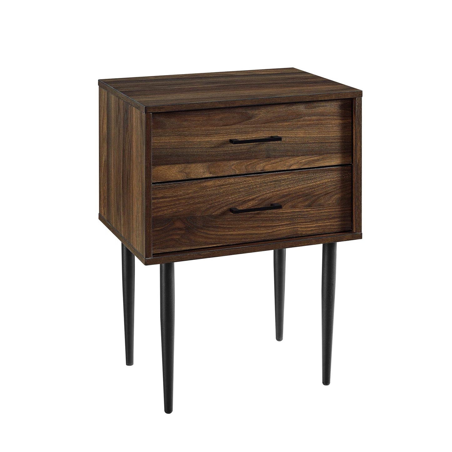 Handmade Customized Wooden 2 Drawer Bedside Table