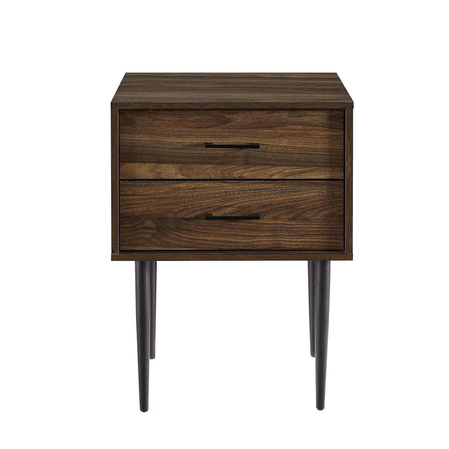 Handmade Customized Wooden 2 Drawer Bedside Table