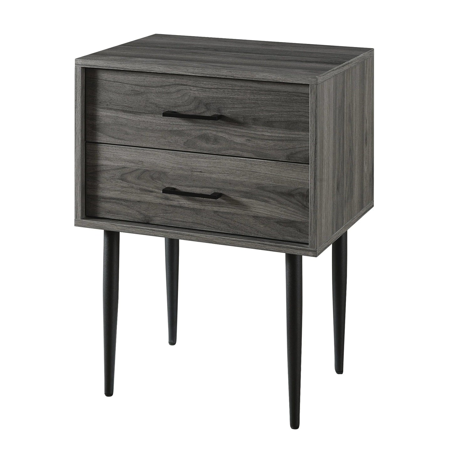 Handmade Customized Wooden 2 Drawer Bedside Table