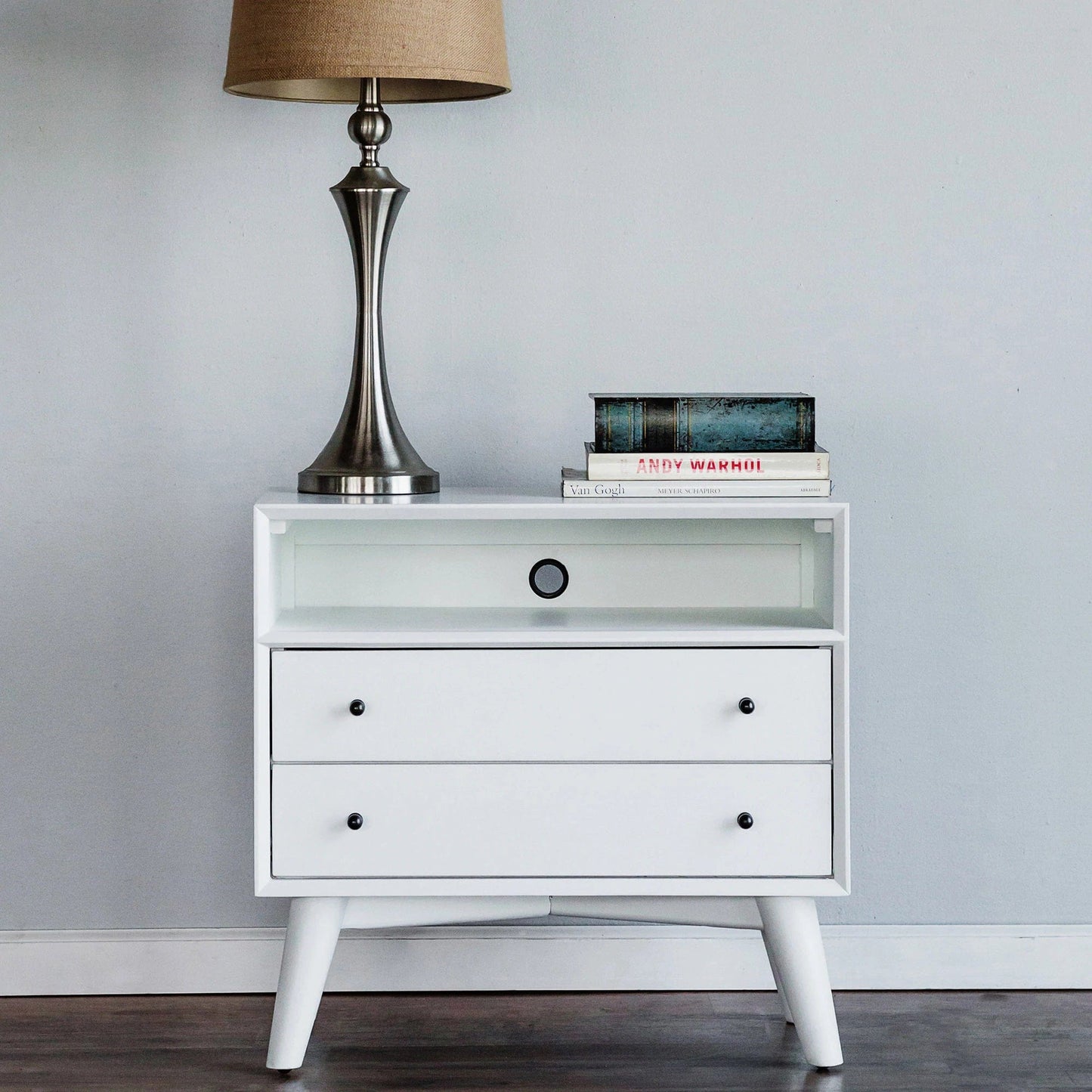 Handmade Customized Wooden 2 Drawer Bedside