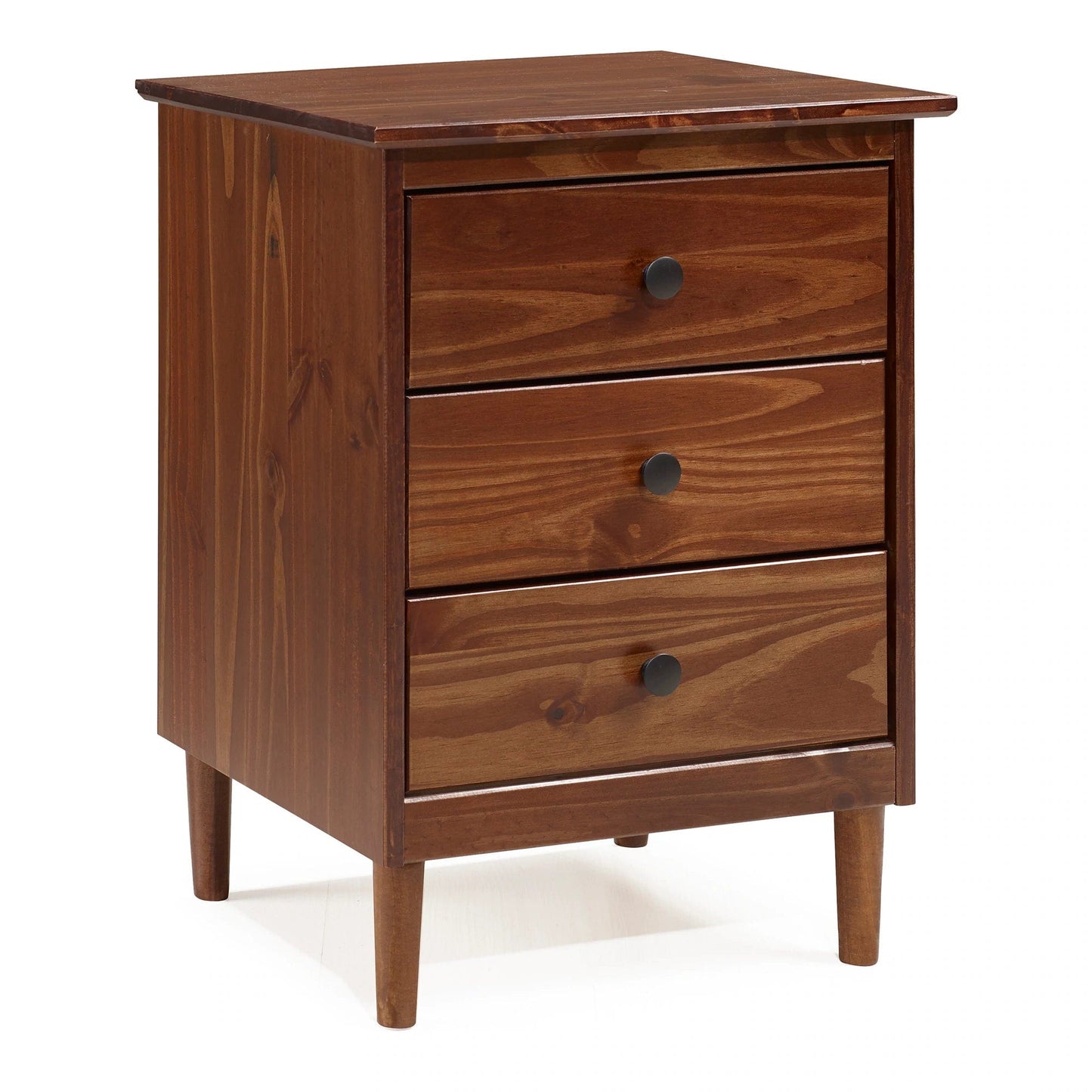Handmade Customized Wooden 3 Drawer Bedside Table