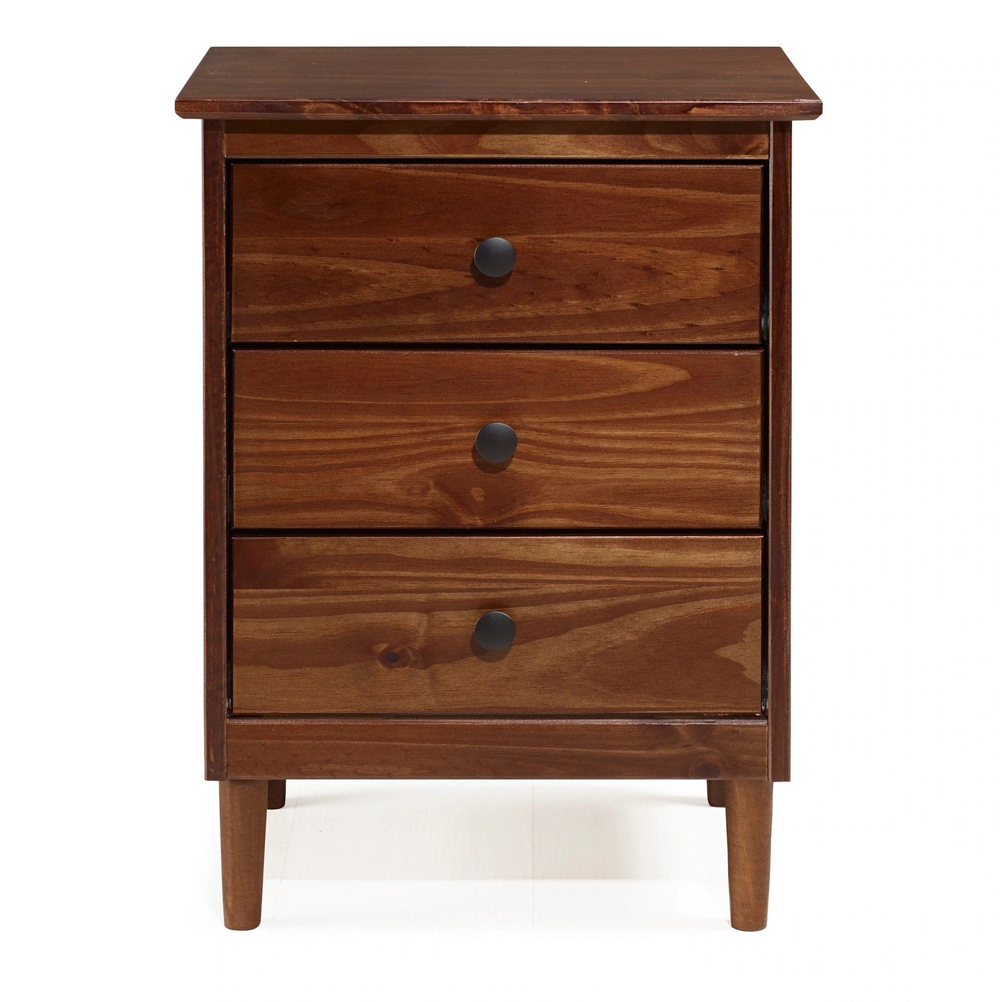 Handmade Customized Wooden 3 Drawer Bedside Table