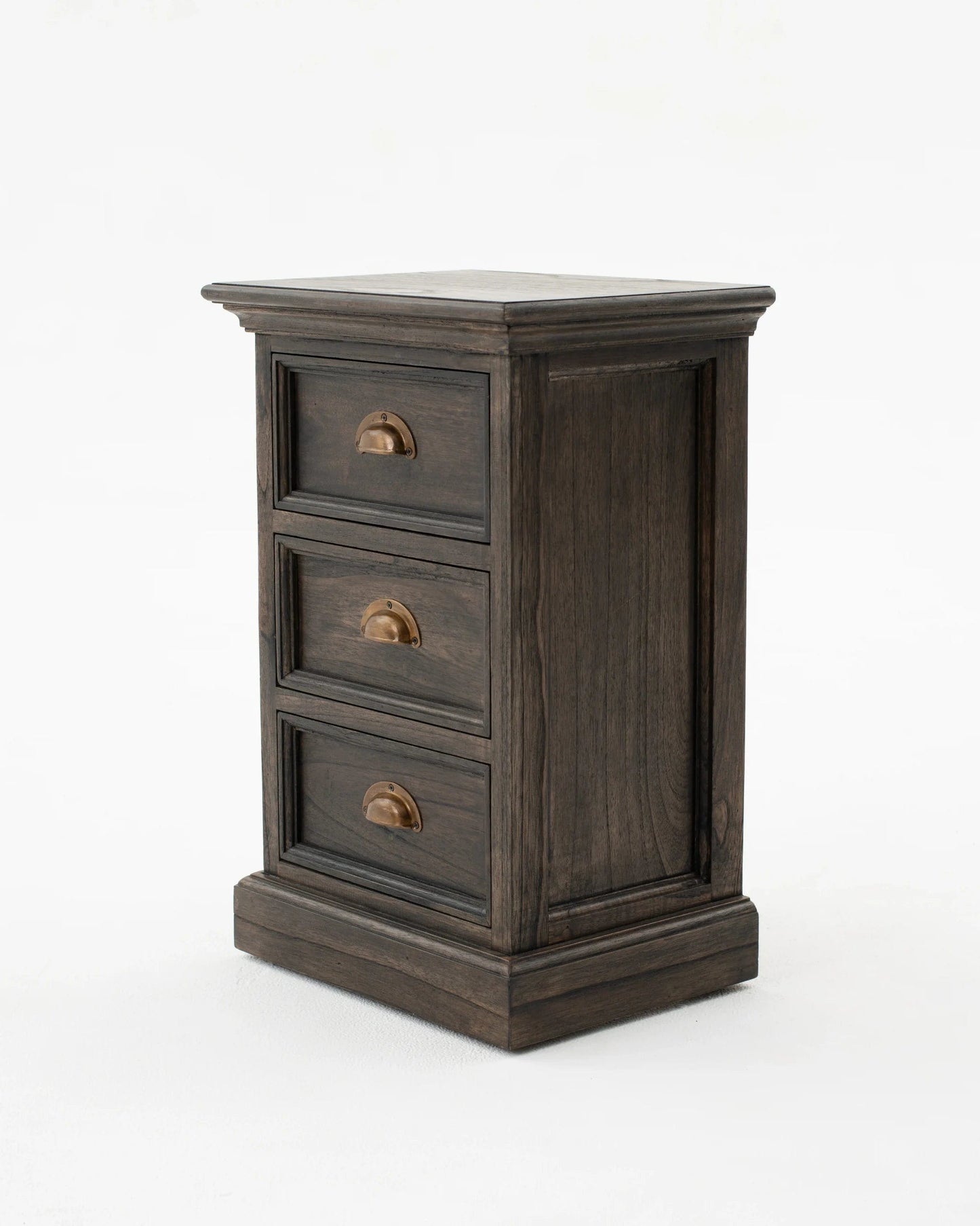 Handmade Customized Wooden 3 Drawer Bedside Table