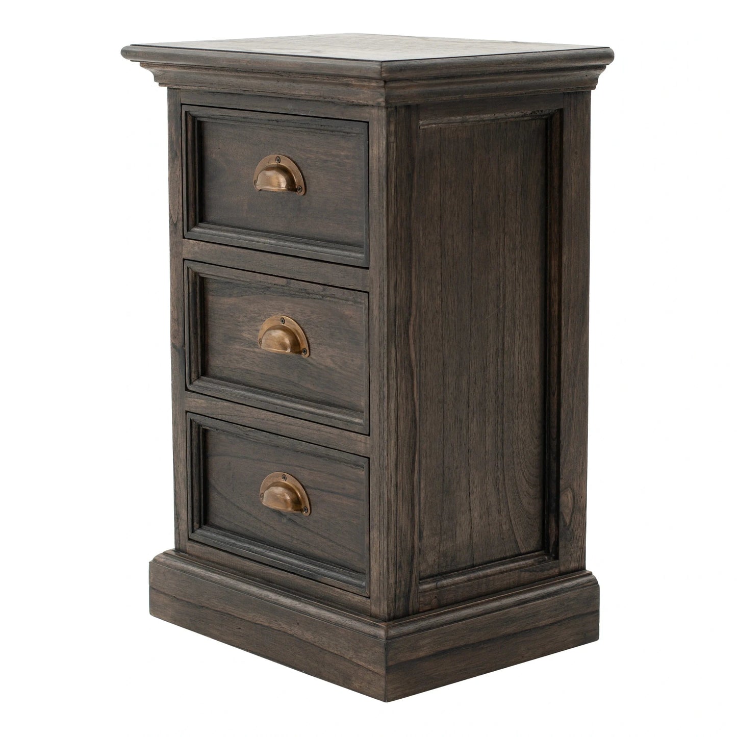 Handmade Customized Wooden 3 Drawer Bedside Table
