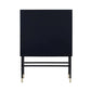 Bone Inlay Geometric Pattern Bar Cabinet