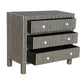 Bone Inlay Chest Of Drawers in black