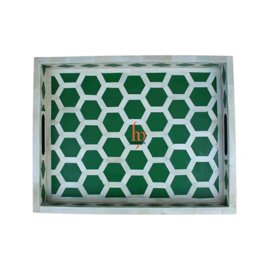 Hand Crafted Bone Inlay Tray a Perfect gift for loved ones Best gift for any Occasion