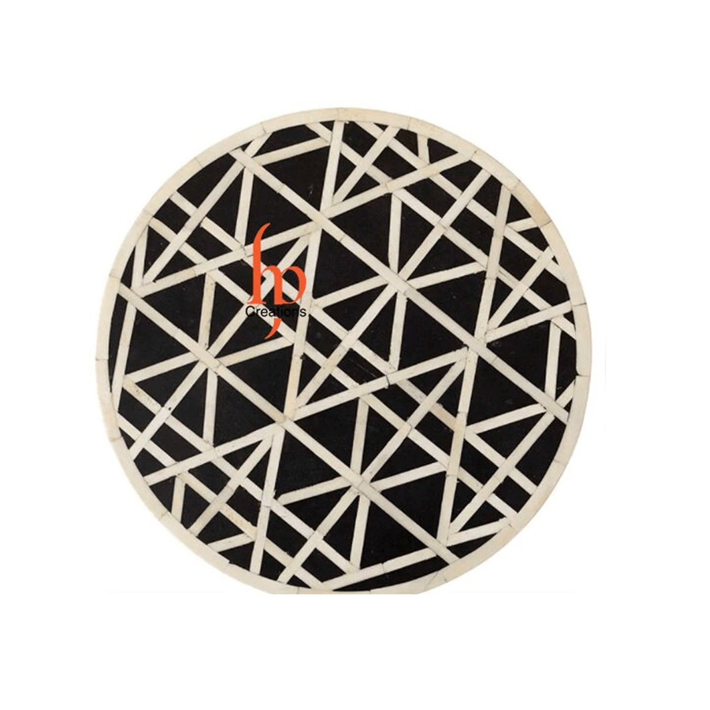 personalized bone Inlay Round Stool Home Decor Furniture Design Attractive Look Side Table Dinning Stool Classic Vintage Furniture