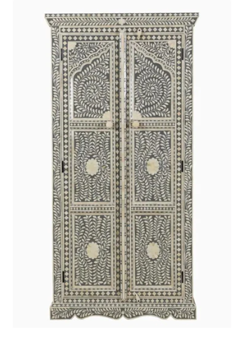 Personalized Handmade Bone Inlay Antique Floral Wardrobes Best For Home