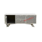 Personalized Handmade Bone Inlay Low Cabinet With Small Fish Scale Pattern