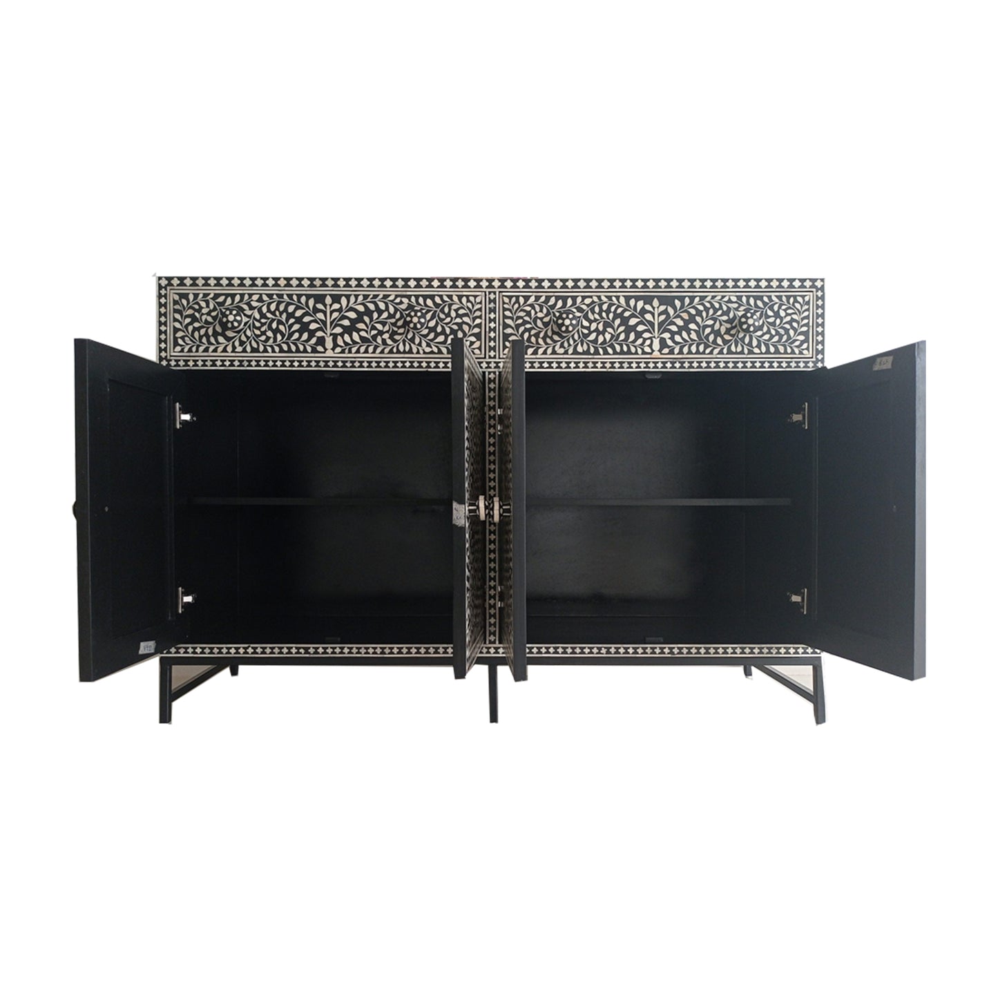 Handmade Customized Bone Inlay Chest of 2 Drawer